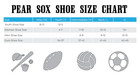 Pear Sox 2 In 1 Stirrup Socks - Purple white