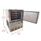 220v 5-tray Blast Chiller Freezer -49  f To -13  f Professional Flash Freezer