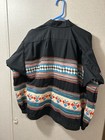 Vintage Seminole Patchwork Jacket Unlined Size Large