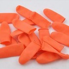 Powder-free Latex Protective Orange Finger Cots 100pc 200pc 400pc Upick