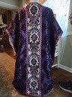 Purple Neri Vestment  5 Piece Set 
