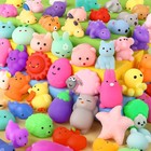45 Pcs Animal Mochi Squishy Toys Set For Kids   Adults  Stress Relief  Party    