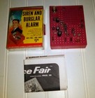 Radio Shack Science Fair P-box Kit Siren And Burglar Alarm Cat  No  Kit 28-107