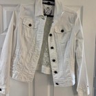 Custom White Bride Lace-back Denim Jacket   Tommy Hilfiger 
