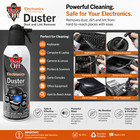 Dust-off Electronics Compressed Air Duster 10 Oz     6 Pack   Removes Dust From Ke