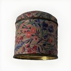 Daher England Vintage Floral Print Small Tin Collectible
