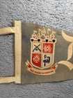 Vintage 1950 s Disneyland The Magic Kingdom Souvenir Felt Pennant Blue 23   