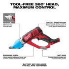 Milwaukee Tool 2636-20 M18 Cordless 14 Gauge Double Cut Shear  tool Only 