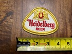 Vintage Embroidered Heidelberg Beer Patch   From Old Belleville  Il Brewery