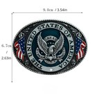 Western Belt Buckle For Men   Women Cowboy Rodeo - The United States Of American