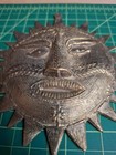 Talleres Monasticos Emaus Bronze Sun Face Plaque Vintage Mcm Mexico 5 