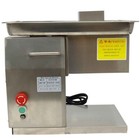 110v Qx Commercial Stainless Steel Meat Cutter Slicer Body Chimney Type