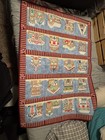 Handmade Gingerbread Village Christmas Quilt Wall Hanging Holiday Applique 34x50
