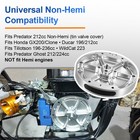 Ultra-light Billet Aluminum Flywheel Fit Predator 224cc Non Hemi Ghost 212