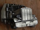 Vintage Semi-truck Belt Buckle
