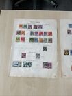 Ceylon  Hinged On 3 Pre Printed Old Ideal Leaves Partially Filled M738