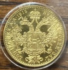 1915 Austria Gold 1 Ducat   1106 Ozt  - Restrike