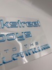 Backstreet Boys Sphere Las Vegas Concert Uv Dtf Transfer Sticker  Free Shipping