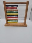 Melissa   Doug Abacus - Classic Wooden Educational Counting Toy With 100 Beads