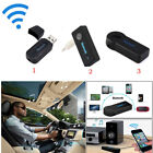 Wireless Bluetooth Receiver 3 5mm Aux Audio Stereo Music Home Car Adapter Kit