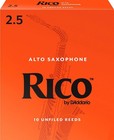 Rico Alto Saxophone Reeds  Box Of 10 Strength 2 5