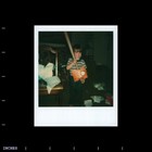 Old Vintage Photo Color Polaroid Solo Boy Baseball Bat Ball Slugger Present