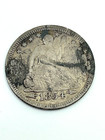 Ay---1854 Seated Liberty Silver Quarter Love Token Ay Arrows