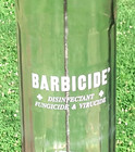 Vtg Barbicide Disinfectant Fungacide   Virucide 11-3 4  Barber Shop Jar - Canada