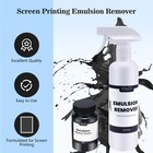 Screen Printing Emulsion Kit Includes Screen Printing Emulsion Remover  mix -   