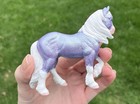 Cm Custom Breyer Model Horse Stablemate Color Change Shimmery Purple