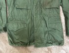 Vtg Us Army Cold Weather Field Jacket W liner Medium Regular W patches Alpha Ind