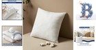 Luxurious 18x18 Inch Plush Throw Pillow Insert For Home Comfort   Style