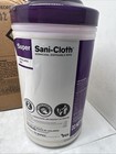  6  Super Sani-cloth Extra Large 7 5 X 15in Dispoable Wipes  75 Ct Exp 06 2026