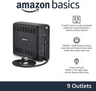 Ups Battery Backup   Surge Protector  1000va 550w  9 Outlets  Line Interactive U