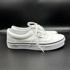 Vans Era Shoe True White Canvas Sneakers Unisex Size 4 5 Men 6 0 Women
