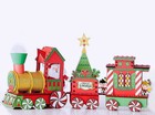 New Creatology 3d Structure Christmas Train Foam Model Kit Kids Gift Santa Elf
