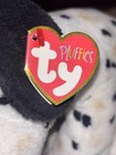 Nwt 2009 Ty Pluffies Dotters Dog Plush Tylux Dalmatian Plush Toy 9  Us12