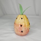 3 Vintage Fruit Alabaster Marble Stone Mixed Lot Pineapple Watermelon Banana