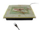 1950s Mid Century Vintage Art Deco Ballistine Beer Rare Clock Display Sign Plug