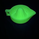 Sunkist Custard Reamer Aka French Ivory Juicer Mckee Glass Co  C 1930s