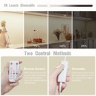 Under Cabinet Led Lighting Kit  8pcs Led Strip Lights With Remote Control Dim   