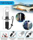 Fishing Tool Kit  Pliers  Hook Remover  Gripper  Scale   Knife - Saltwater Set