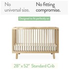 Fitted Crib Sheets 28x52 Inch For Toddler Bed Jersey Cotton Blue Navy 2 Pcs