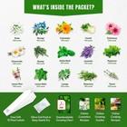 Medicinal Herb Tea Seeds Kit 15 Variety Pack Non-gmo 2950 