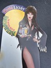 Vintage 1991 Coors Light Elvira Halloween Cut Out Tabletop Tent Stand 9x3x2 5