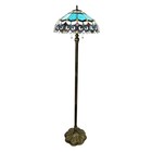 Chloe Lighting Aubrey Victorian Antique Dark Bronze Floor Lamp 18  Shade