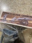 Barzso Playsets  French 32 Pdr Cannon  French   Indian War   54mm 1 32 New Crew