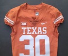 Nike Authentic Texas Longhorns Game Used Football Jersey 38 M Orange  30