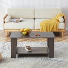Modern Coffee Table Center Cocktail Table Wood Side End Table For Living Room Us