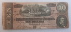 Csa  Civil War Money  1864  10note  1863 10cent Fractional Note  1865  20 Bond 